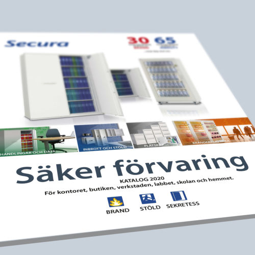 Tidning från Secura med information om säker förvaring